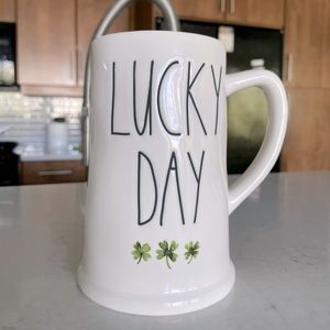 NWT Rae Dunn “Lucky Day” St Patrick’s Day Irish Coffee Mug